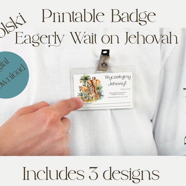 Jw Printable Badge - Etsy