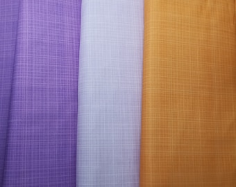 Linen Darlings Sillier than Sally Tonal Crosshatch by P&B Textiles  04959 Cotton Fabric with a Linen Look.  SOLD in 1/2 YARD INCREMENTS