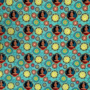 Disney Elena of Avalor - Ready to Rule 124655.  SOLD IN 1/2 YARD increments.