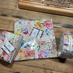 Nature Studies 10” Stacker or  15 Fat Quarter Bundle  or  2 1/2” Strips by Maywood Studio- sq-MASNATS - fq-MASNATS - st-MASNATS