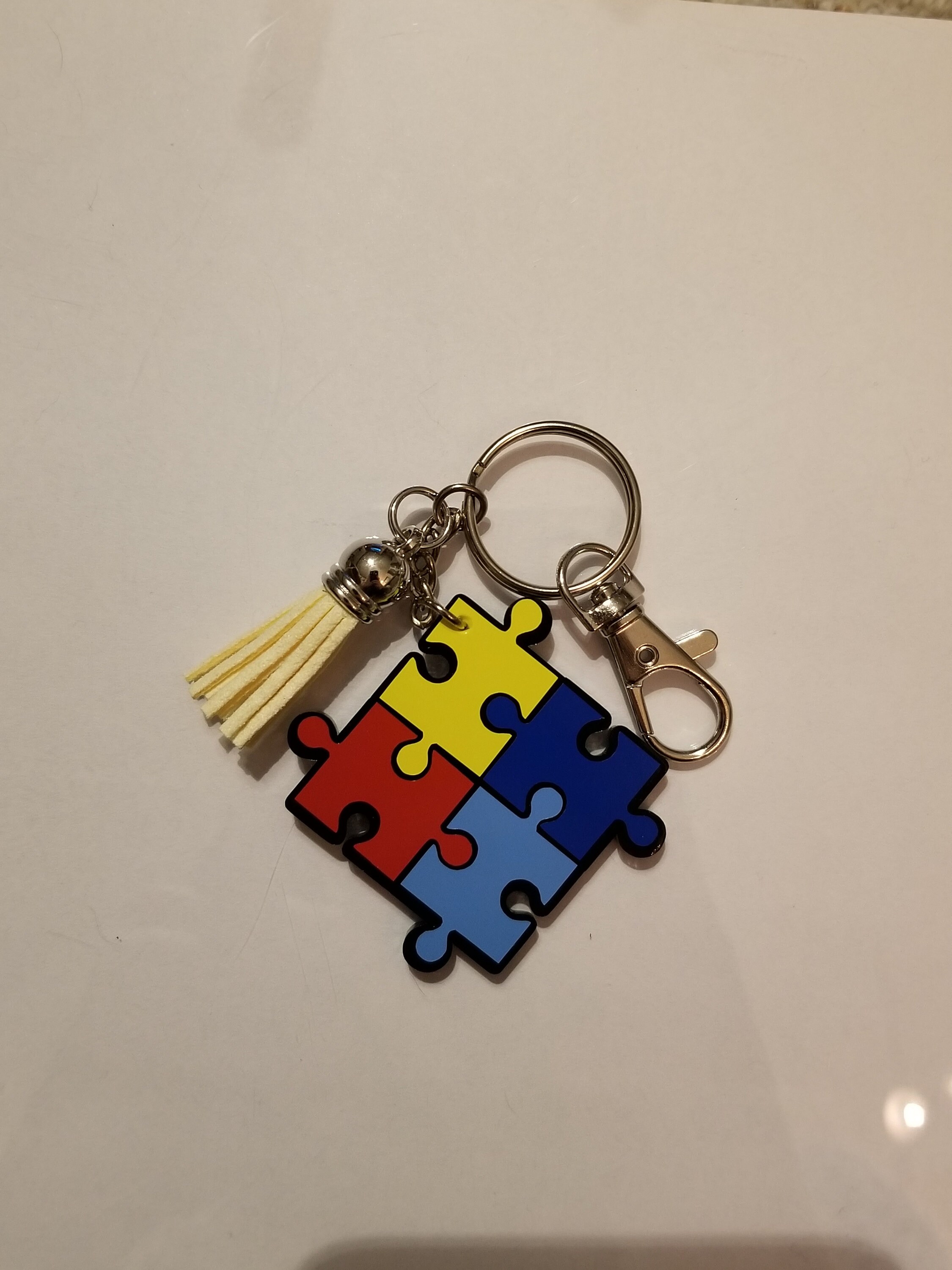 Autism Keychain Etsy