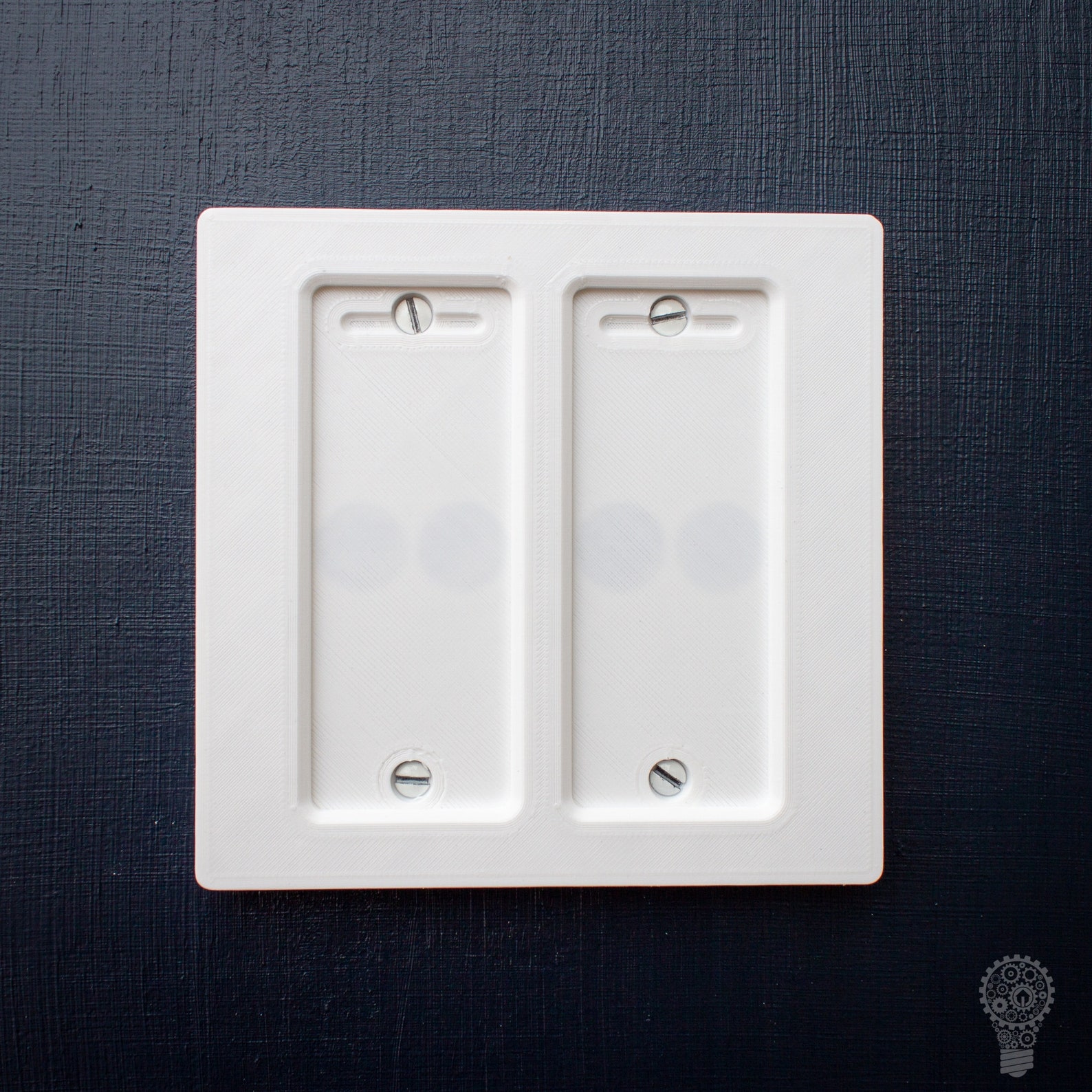 Philips Hue Dimmer Switch x2 3DPrinted Double Gang Etsy