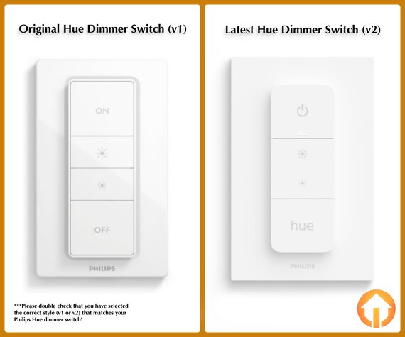 Philips hue wall switch top