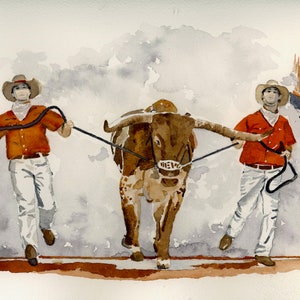 Print of BEVO on Game Day!