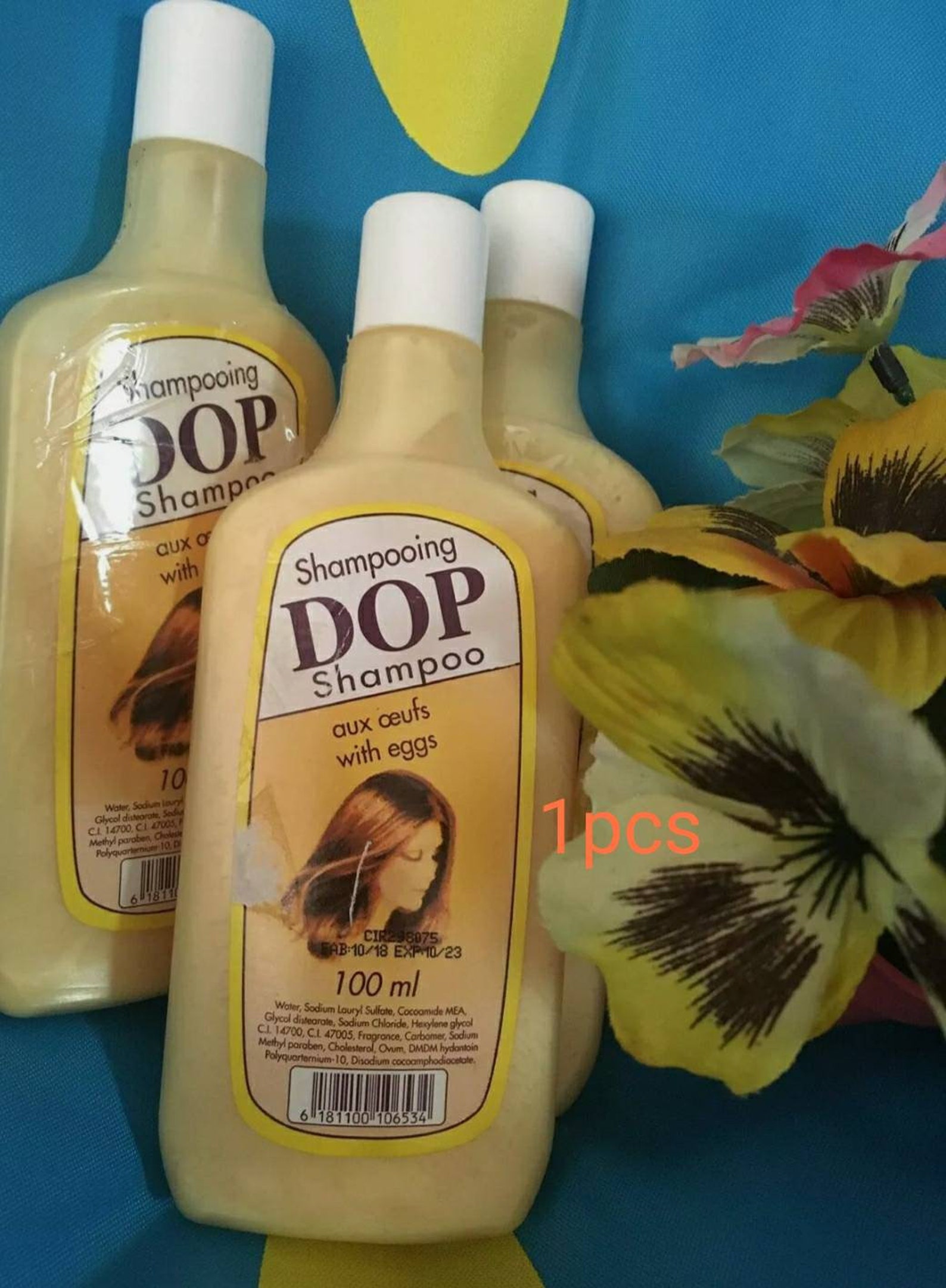 DOP Shampoo With Eggs 100ml Good for Soap Promising Good for Etsy