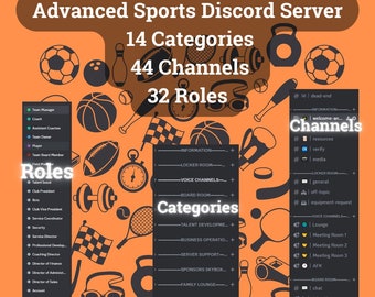 Advanced Sports Team Discord Server Template (PDF)