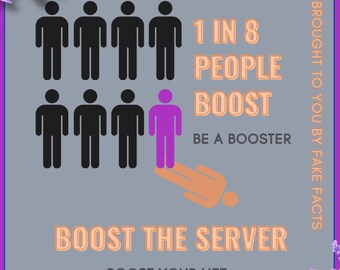 Digital file - Server Boosting GIF or MP4, encourage folks to support your server!!