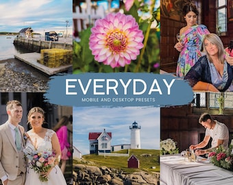 Everyday Photo Lightroom Presets | Mobile & Desktop (Digital Download)