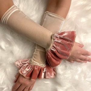 Vintage Pink Circus Cuffs