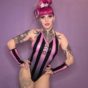 Malla de circo Pink Side Show