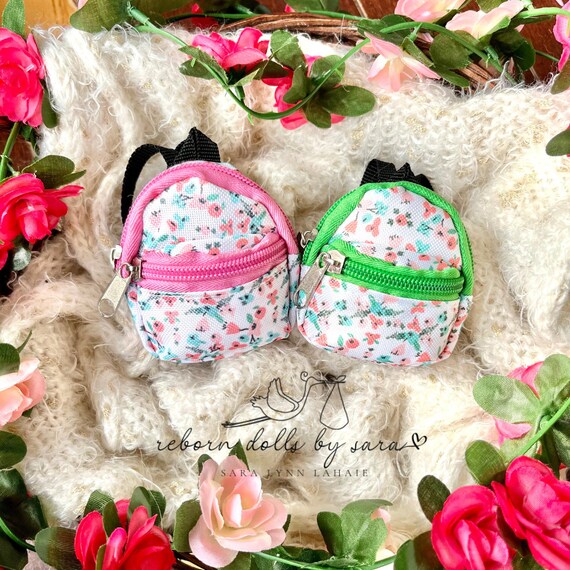 Miniature Backpacks for Silicone Micro Piglets, Mini Hamsters, Barbie  Dolls, BJD Dolls, and Other Small Toys 