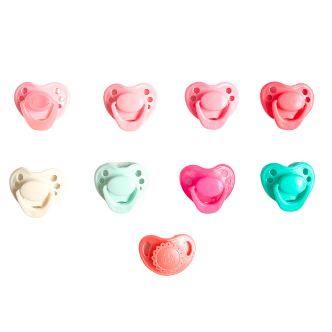 Honeybug Sweetheart Reborn Doll Pacifiers With Included