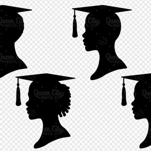 Abschluss Junge Silhouette SVG + PNG Bündel | Jahrgang 2025 | Persönliche und kommerzielle Nutzung