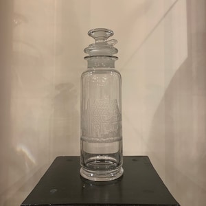 Heisey Cobel 1-Quart Cocktail Shaker with Tally Ho Etch