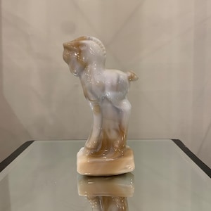 Heisey by Imperial Caramel Slag Standing Pony / Colt