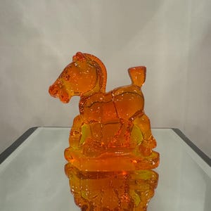 Heisey by Imperial Orange Plug / Oscar Horse