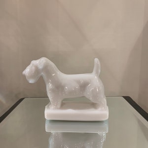 Heisey by Imperial Milk Glass Scotty