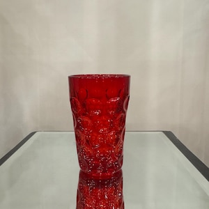 Heisey by Imperial Ruby Red Whirlpool / Provincial Orange Juice