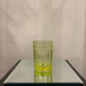 Heisey by Mosser Vaseline Tumbler