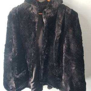 Vintage FUR Shawl  Cape Wrap
