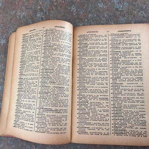 Modern Webster Dictionary and World Book. 1940. Black and gold with red page edges. image 5