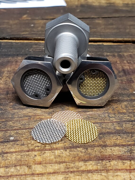 Breather Bolts Polished 303 Stainless for Harley Twin Cam and M 8