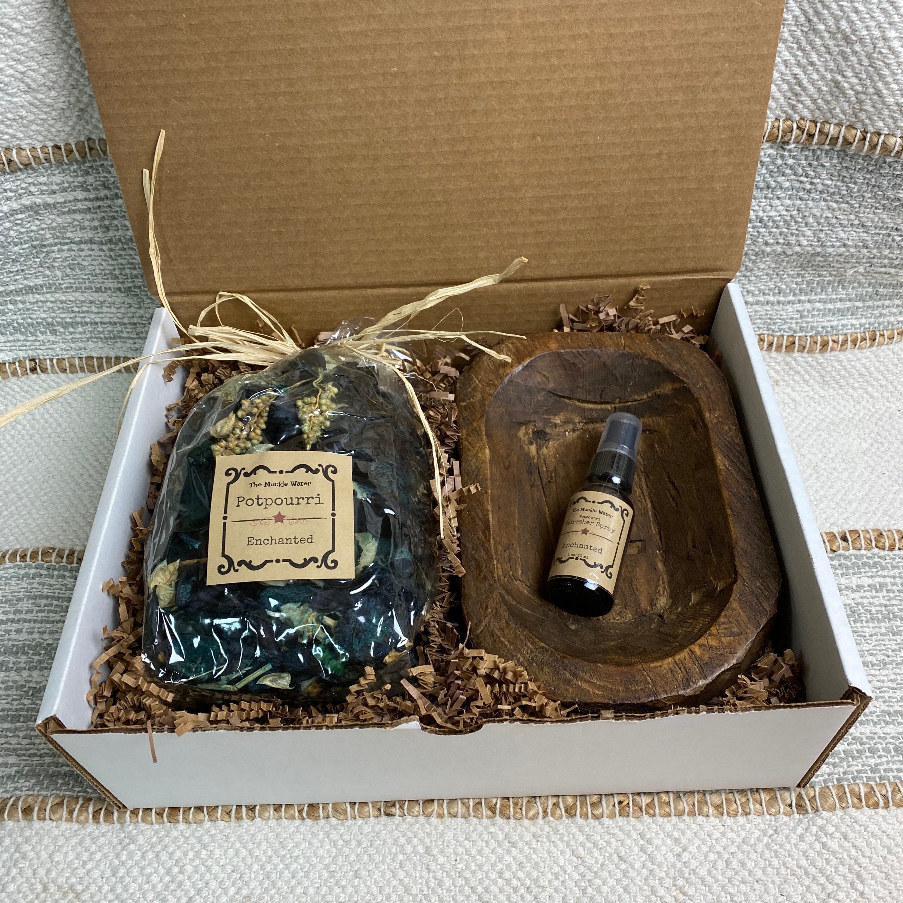 Potpourri Gift Set Enchanted Potpourri 3 Pc Set Hand Etsy
