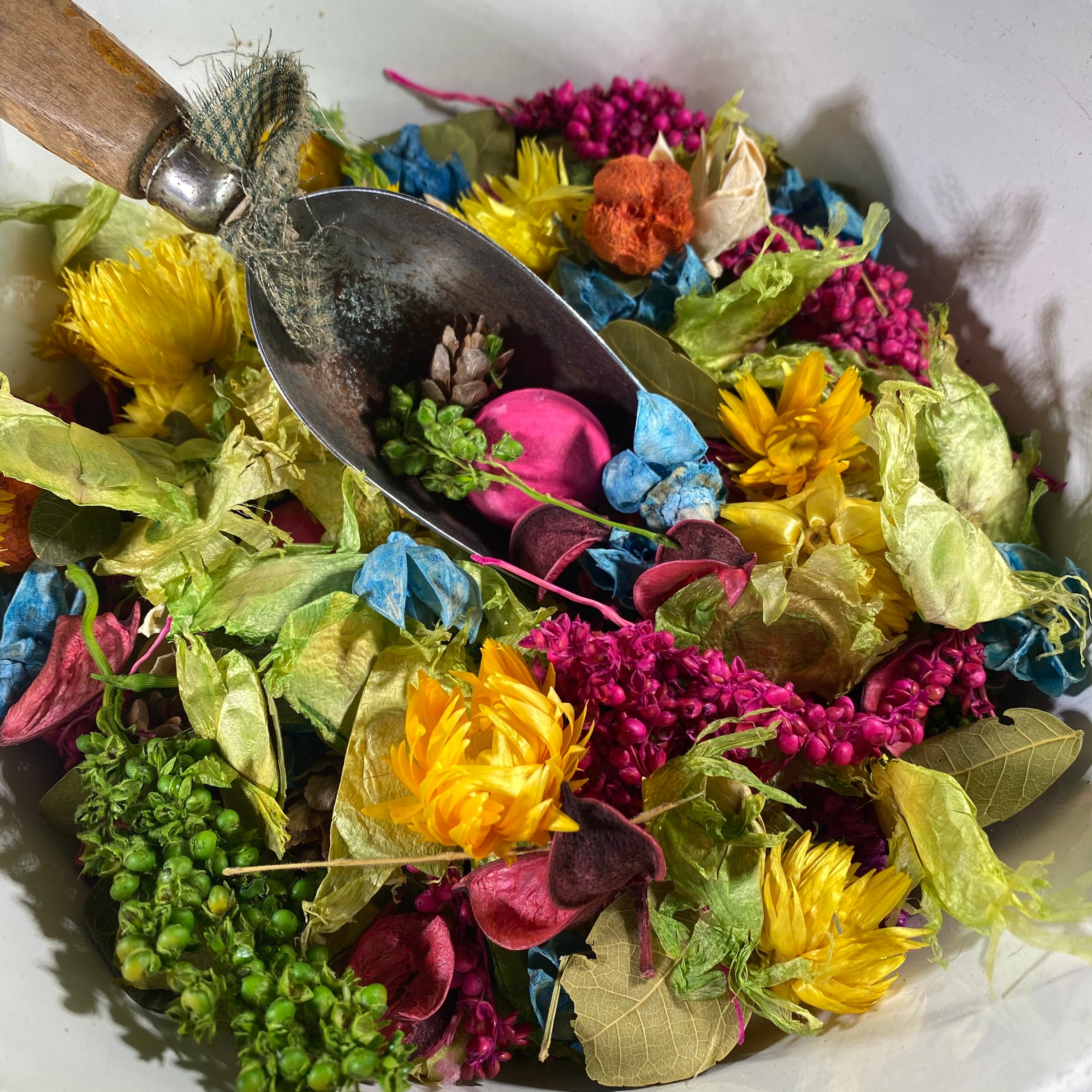 Leaf Potpourri Mix Whimsy Fruity Lemony Sweet Etsy