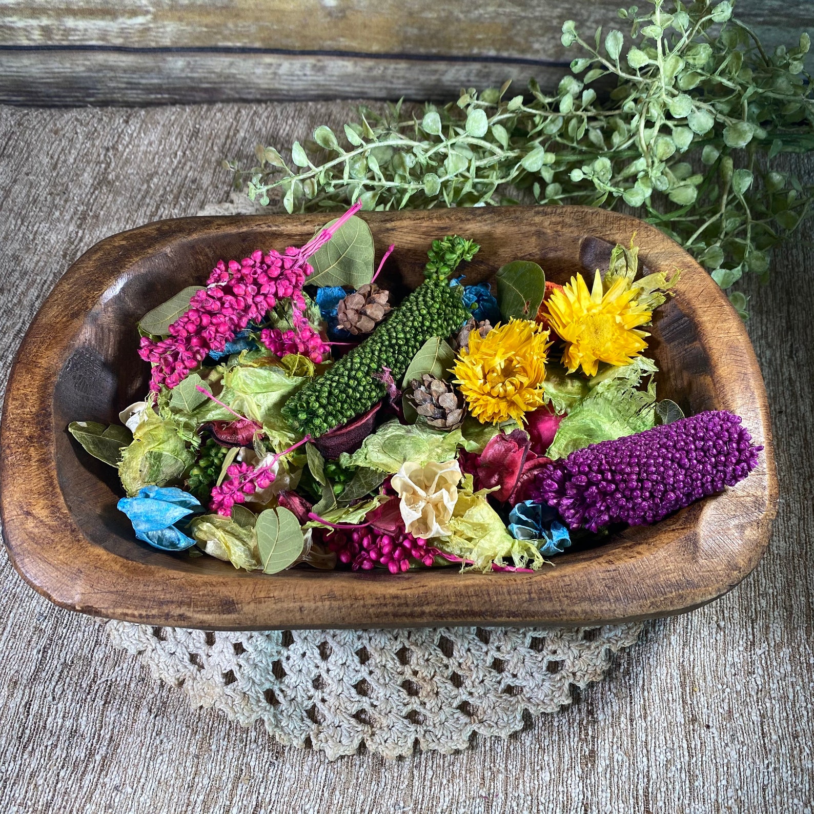 Leaf Potpourri Mix Whimsy Fruity Lemony Sweet Etsy