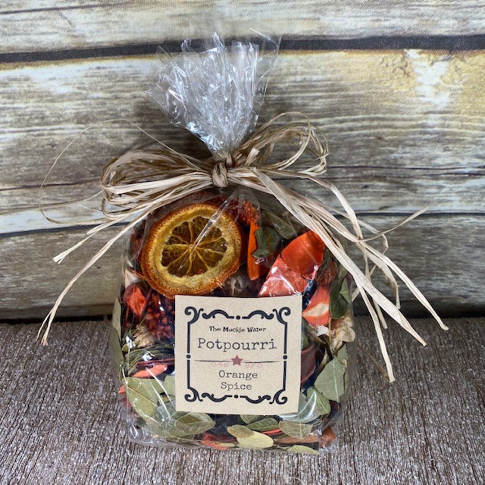 Potpourri Gift Set Orange Spice Potpourri 3 pc Set Automne Etsy