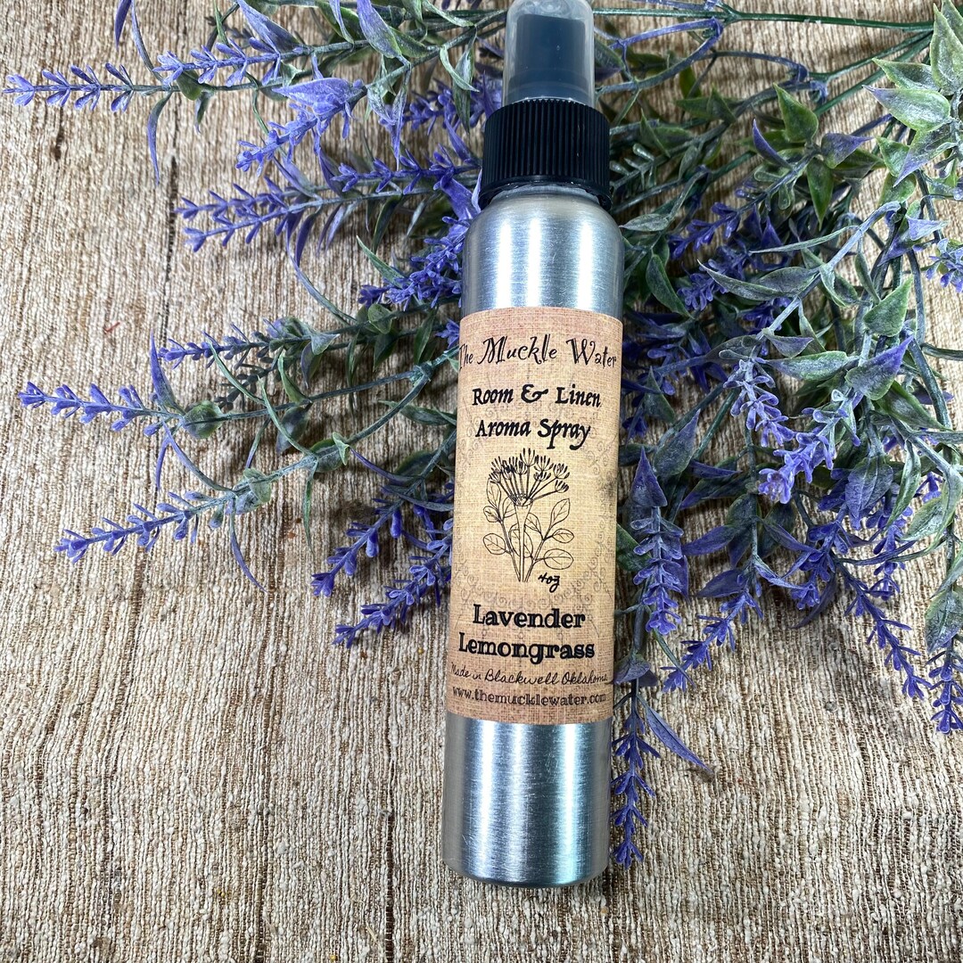 Lavender Lemongrass Room & Linen Aroma Spray Etsy