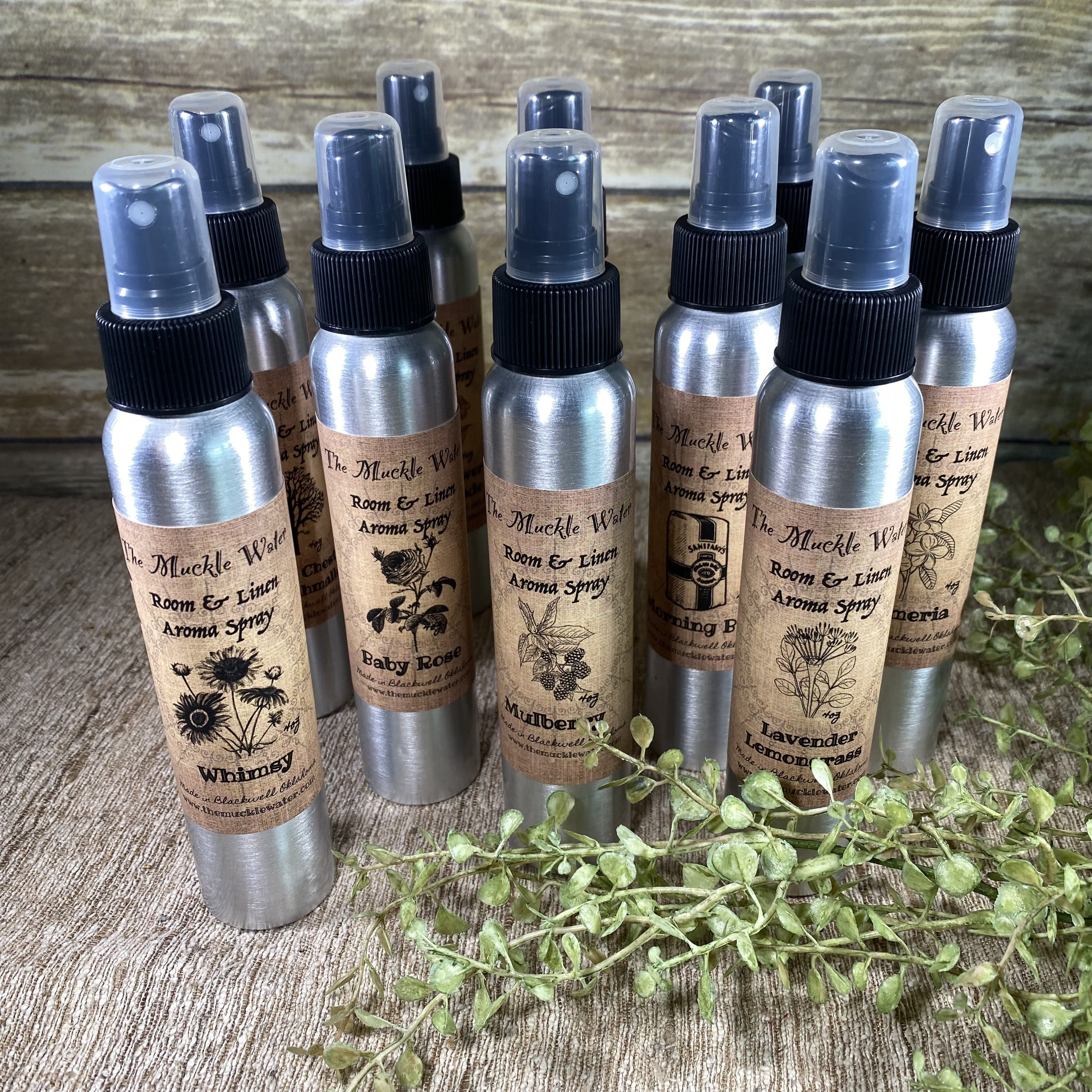 Room & Linen Spray - Aroma Home Fragrance Choose Your Scent
