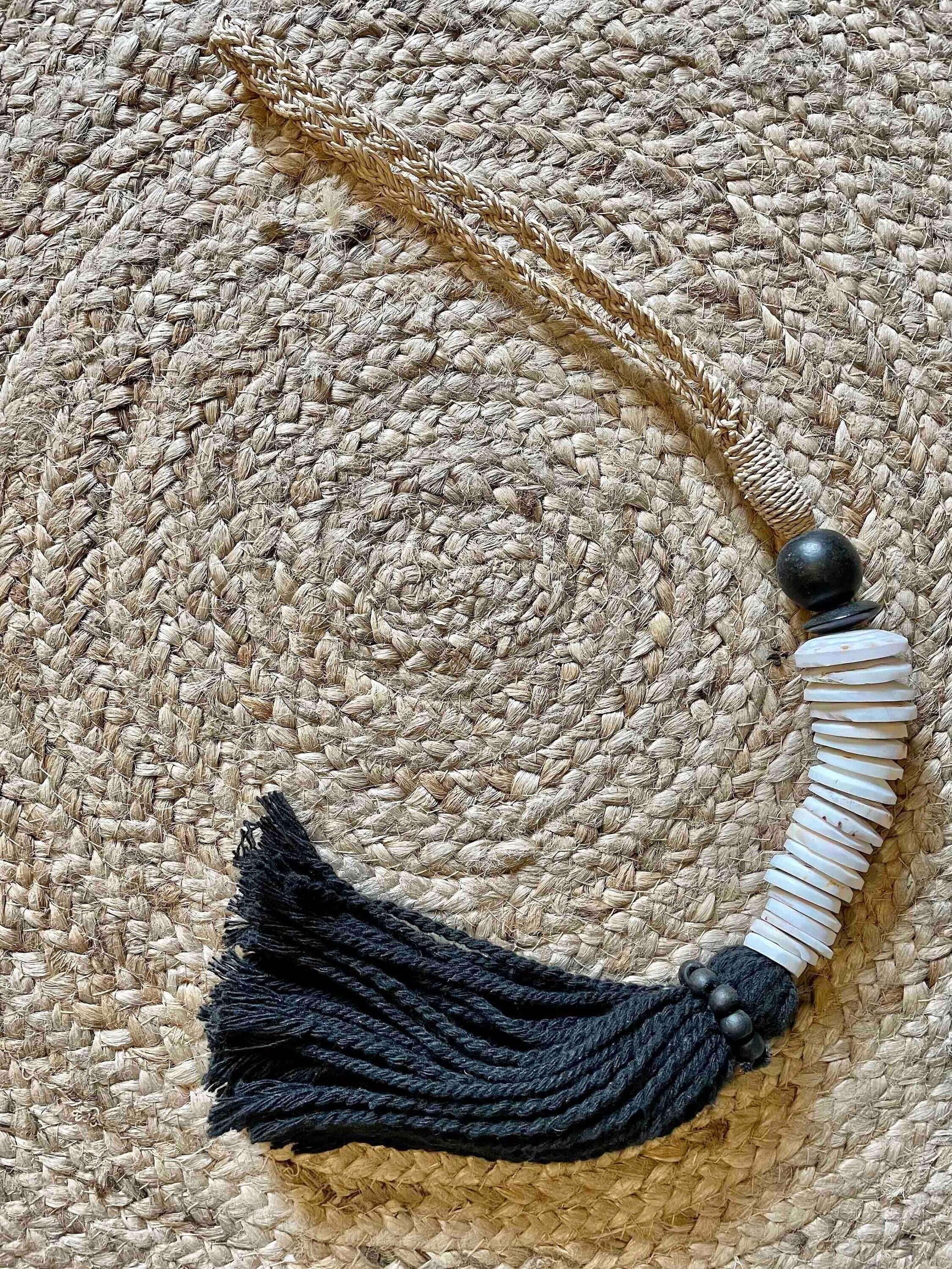 Suspension Coquillage Noir