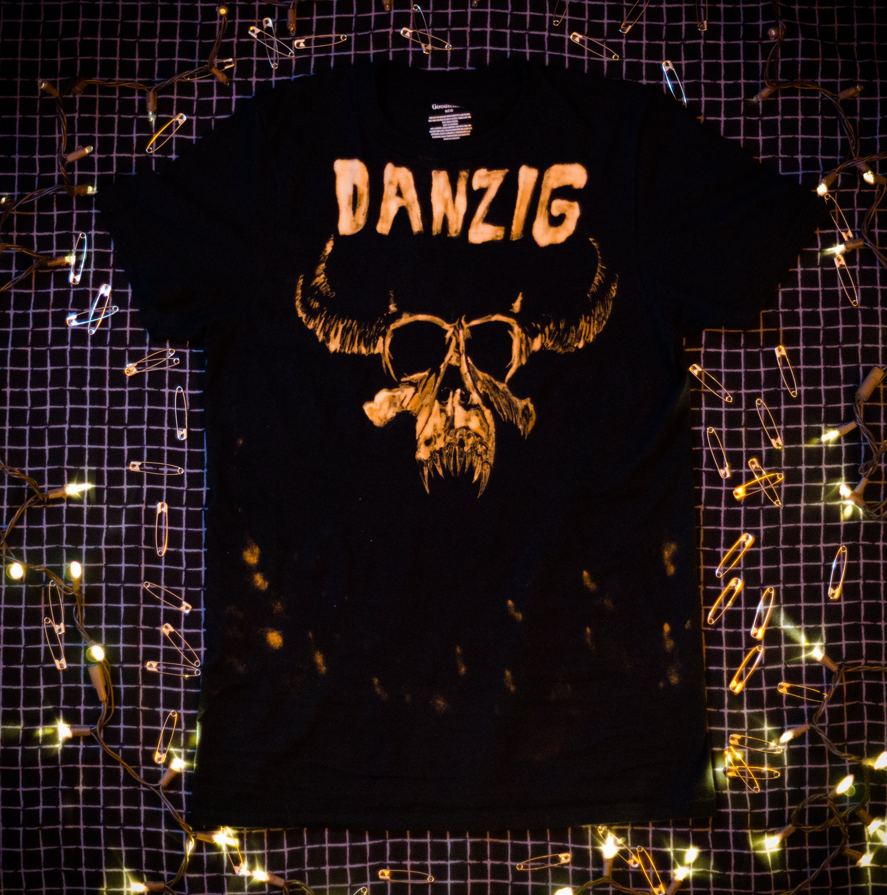 danzig skull t shirt