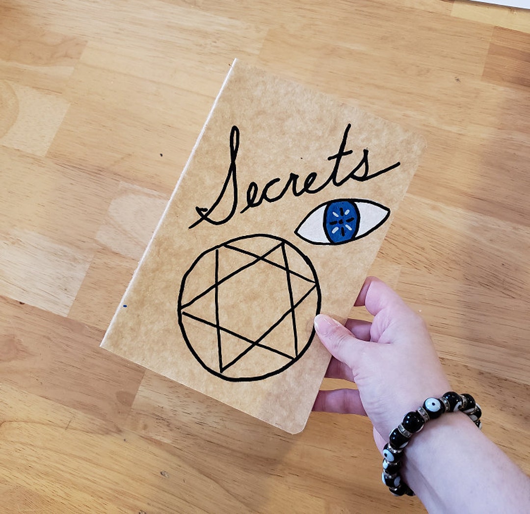Secrets Notebook - Etsy