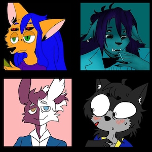 Furry/Monster Profile Portrait Commissions (ANY CHARACTER!)