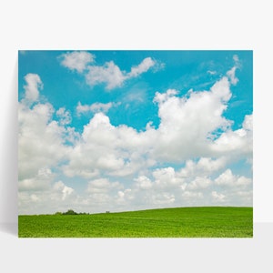 Summer Sky Midwest Landscape