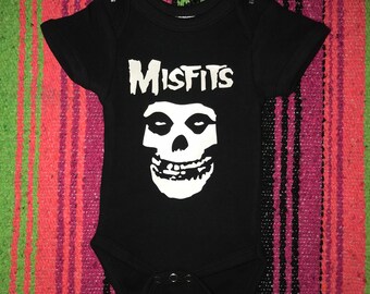 misfits baby onesie