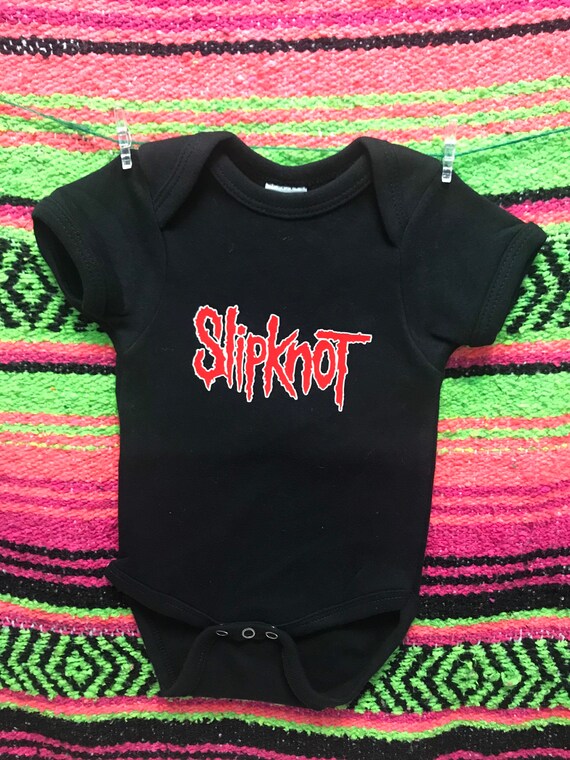 slipknot baby onesie