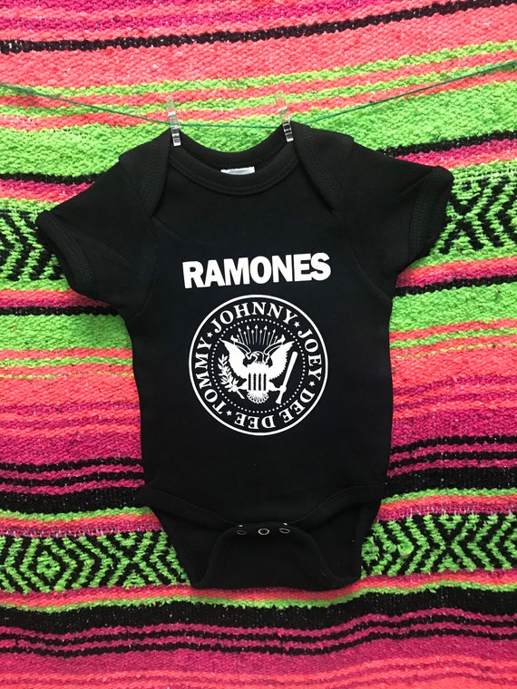ramones baby onesie