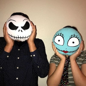 Jack and Sally Decorative Pillows