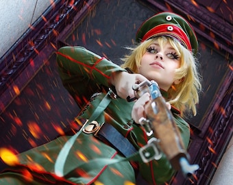 Tanya Degurechaff Propaganda Dress Ver. youjo Senki Cosplay | Etsy