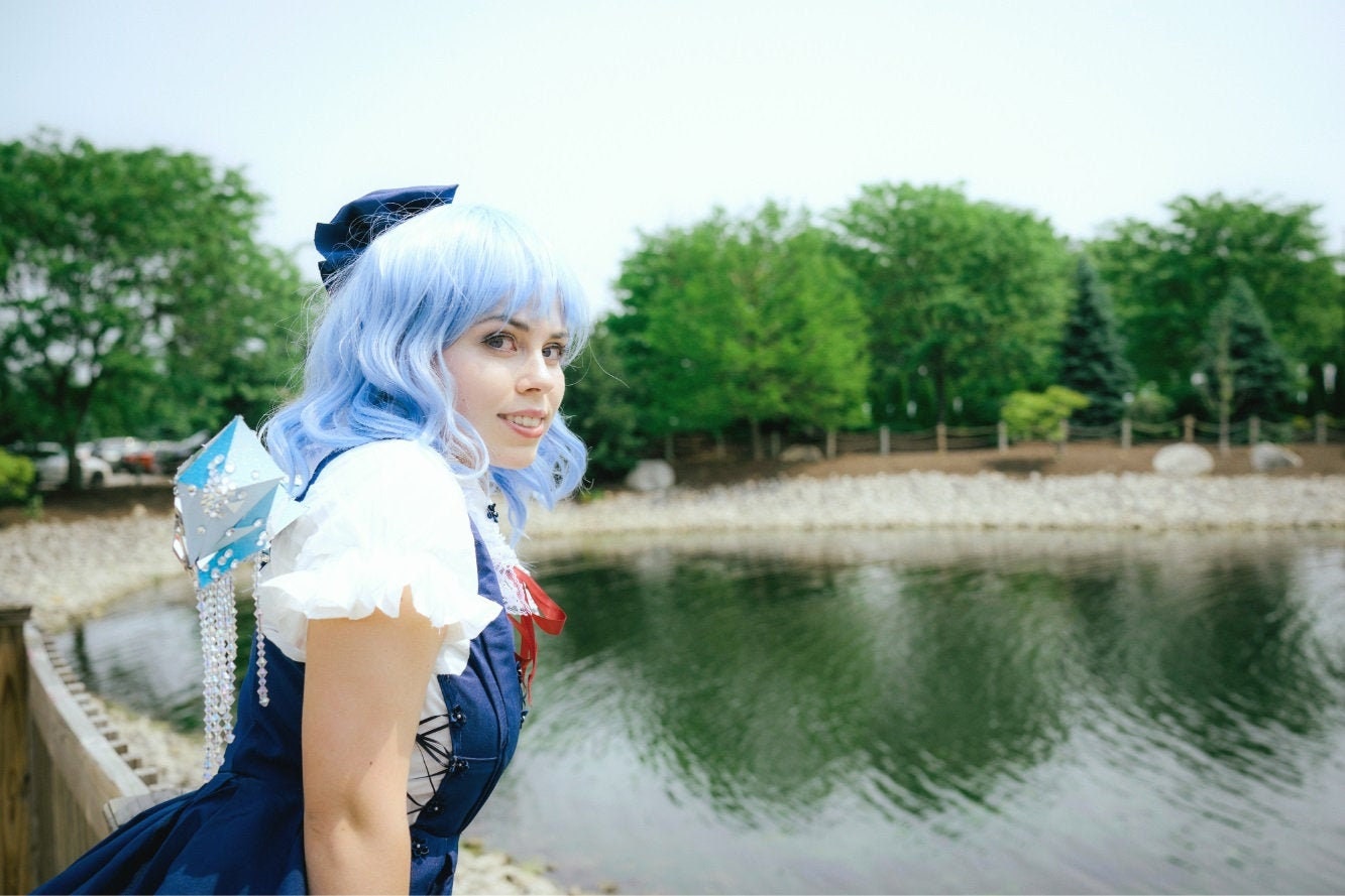 Cirno Touhou Project Cosplay Prints Etsy