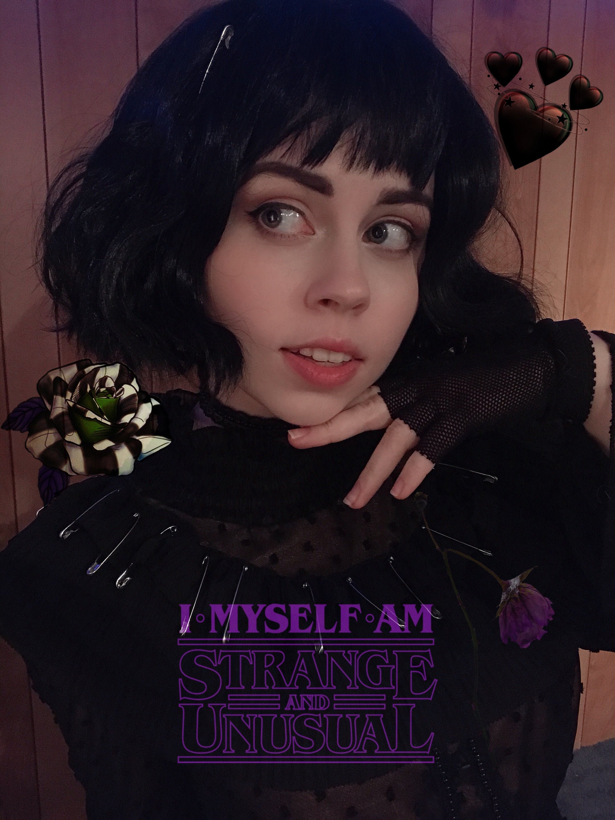 Lydia Deetz Beetlejuice Cosplay Print Etsy