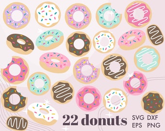 Download Donut Clipart Etsy