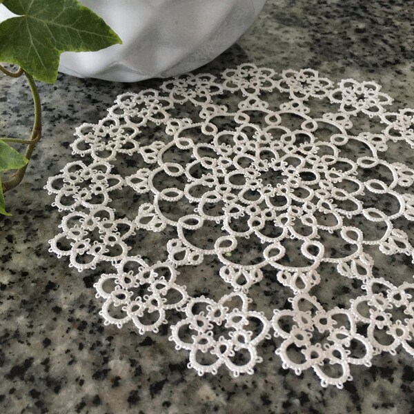 Tatted Lace Doily Etsy
