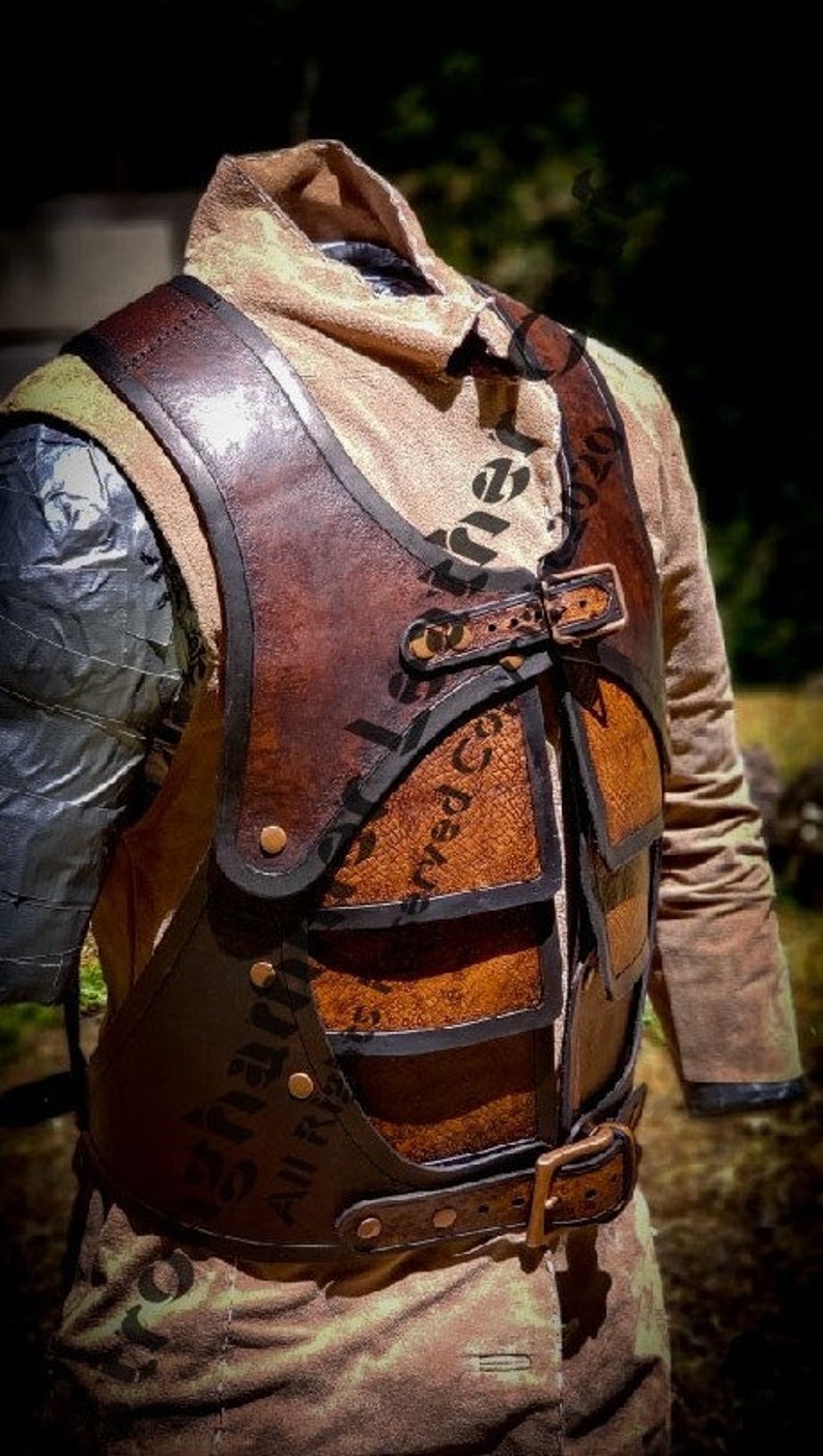 Leather Armor Pattern Etsy UK