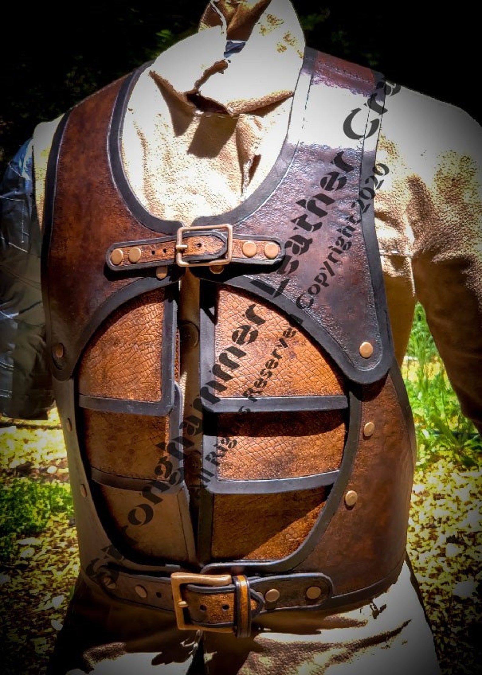 Leather Armor Pattern Etsy