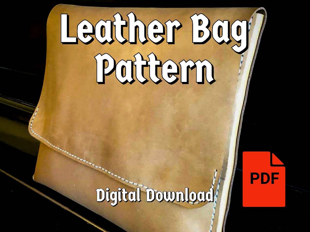 Leather Bag Pattern Etsy