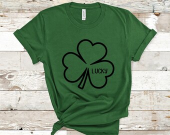 Shamrock seni Irlandese S Patrizio Divertente T Shirt Irlandese Irlanda Paddy Top